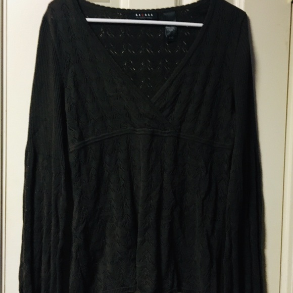 Axcess ~ Women’s ~ Sweater~ Medium ~ Black ~ Pullover - Picture 1 of 15